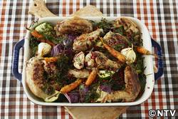 もこみち流　チキンウイングと野菜のオーブン焼き