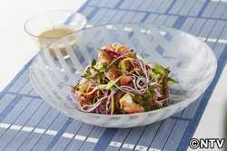 もこみち流 そうめんサラダ~ごまだれで~