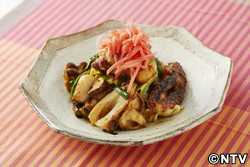 もこみち流　ちくわと豚肉とキャベツのみそ炒め