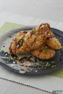 もこみち流　鶏ひき肉ときざみもやしのコロッケ
