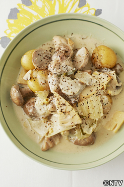 もこみち流 骨付き鶏もも肉のココナツミルク煮