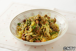 もこみち流 カレー風味のパスタ