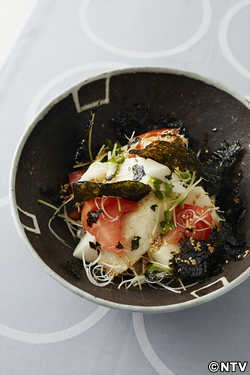 もこみち流 トマトと長いものサラダ