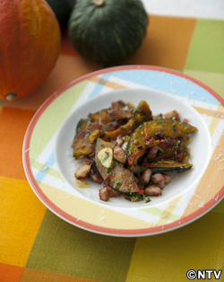 もこみち流　シンプルなかぼちゃの炒め物