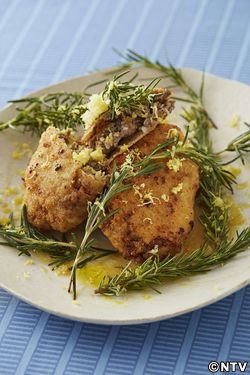 もこみち流　牛ひき肉とブルーチーズのイタリアンカツ