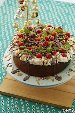 もこみち流 オリジナルチョコレートケーキ~キャラメルがけ~