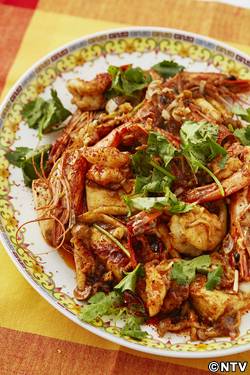 もこみち流 ピリ辛エビ豆腐