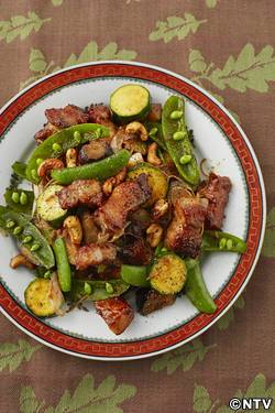 もこみち流　豚肉と野菜のカシューナッツ炒め