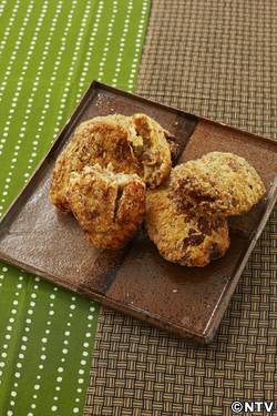 もこみち流 牛ひき肉入りきんぴらごぼうのコロッケ