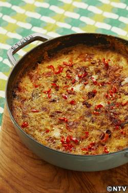 もこみち流 マカロニチリチーズ