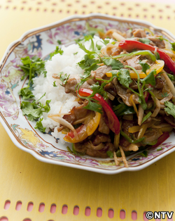 もこみち流　青椒肉絲飯