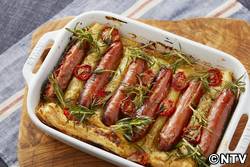もこみち流 ソーセージとトマトのパイ