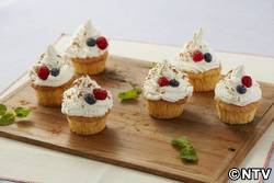 もこみち流　イージーカップケーキ＆ベリー