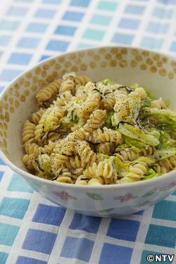 もこみち流　シラスとキャベツのパスタ