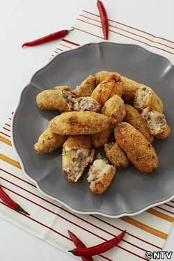 もこみち流　牛ひき肉入りスパイシーコロッケ