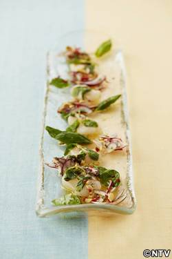 もこみち流 ホタテのカルパッチョ