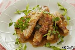 もこみち流 豚ロースの粒マスタードソース