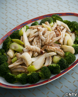 もこみち流 いかとセロリの中華風炒め