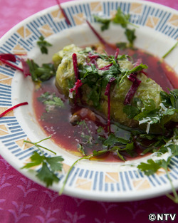 もこみち流　きのこのロールキャベツ