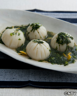 もこみち流 菊花かぶの蒸し物