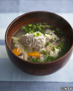 もこみち流 いわしのつみれのけんちん汁