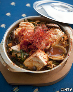 もこみち流　インスタント麺を使ったチゲ