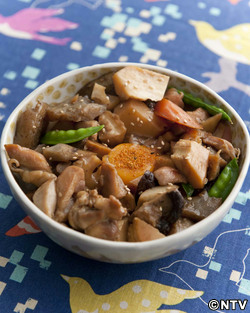 もこみち流　筑前煮丼