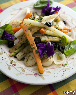 もこみち流 ベジタブルのアンチョビ炒め