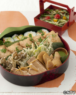 もこみち流 いなりと太巻きのお弁当