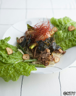 もこみち流 韓国風パスタ