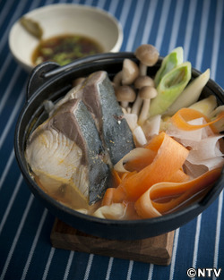 もこみち流 ブリと野菜のしょうゆ鍋