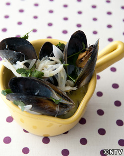 もこみち流　ムール貝のココナツミルク煮