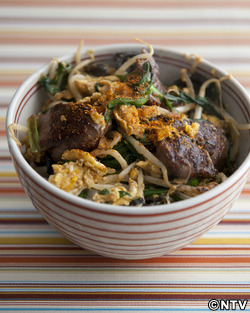 もこみち流 鉄分たっぷり!レバニラ丼