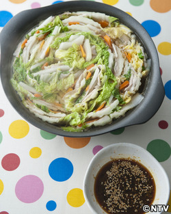 もこみち流 豚ロースと野菜の鍋