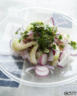 もこみち流 赤かぶとレディーサラダの中華サラダ