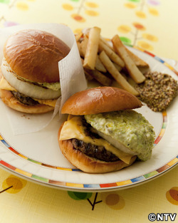 もこみち流 オリジナルバーガー〜そら豆ソース〜