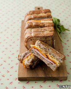 もこみち流　シュガートーストサンドイッチ