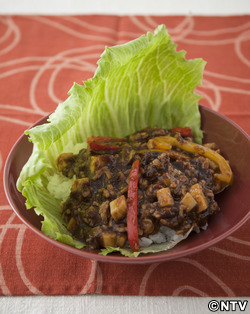 もこみち流　彩り野菜のジャージャー丼