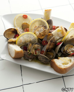 もこみち流　アサリとガーリックバゲット
