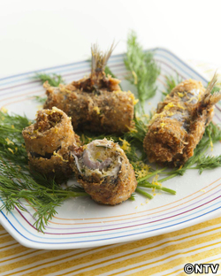 もこみち流 いわしのハーブ揚げ