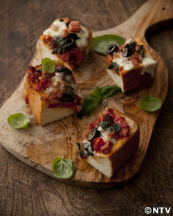 もこみち流　モーニングピザトースト