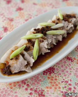 もこみち流 ゆで豚 〜オリジナルソース〜