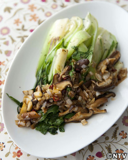 もこみち流 チンゲンサイの香味炒め
