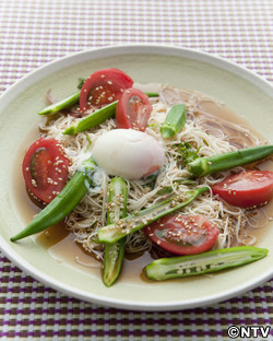 もこみち流　ぶっかけそうめん