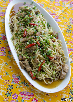 もこみち流　ラフテーのパスタ