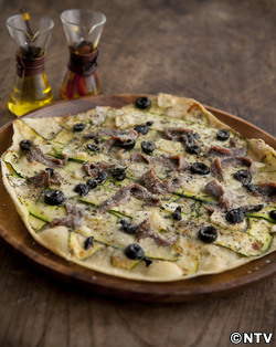 もこみち流　ズッキーニのピッツァ