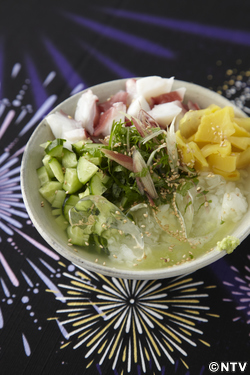 もこみち流　冷やし茶漬け