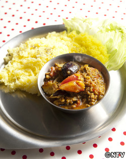 もこみち流　なすとトマトのカレー