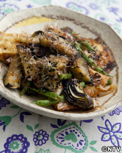 もこみち流　なすと厚揚げのみそ炒め