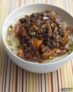 もこみち流　韓国風豚バラ丼